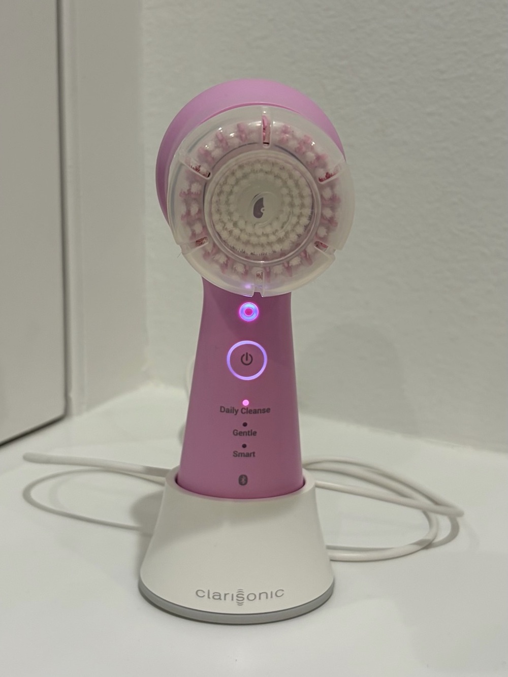 Clarisonic Pink Mia Smart with Charging Stand